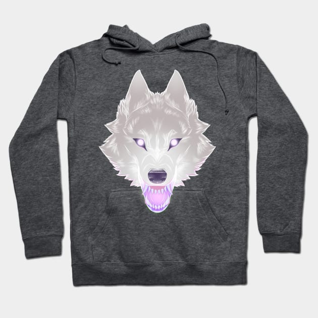 Inverted Wolf Hoodie by RioBurton